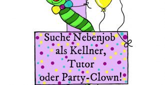 Ein bunter Strauß Studi-Jobs: heute Partyclown, morgen Tutor